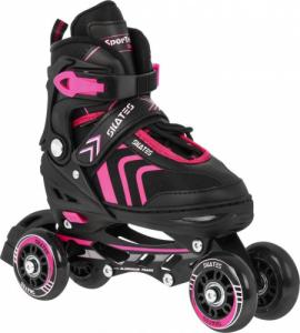 Rolki SporTrike ZSP.HP88-5.M.ROZ z wymienną płozą regulowane czarne r. 34-38 12