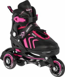 Rolki SporTrike ZSP.HP88-5.M.ROZ z wymienną płozą regulowane czarne r. 34-38 13