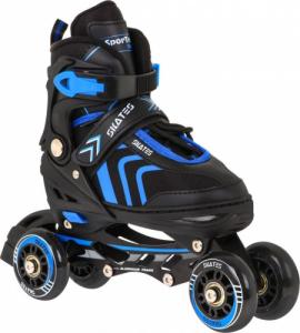 Rolki SporTrike ZSP.HP88-5.S.NIE z wymienną płozą regulowane czarne r. 29-33 12
