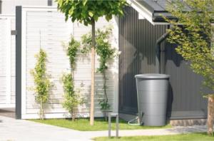Prosperplast Zbiornik na deszczówkę Smooth 210L antracytowy 3