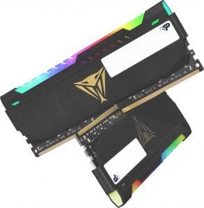 Pamięć Patriot Viper Steel RGB, DDR4, 16 GB, 3200MHz, CL16 (PVSR416G320C6K) 3