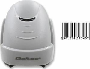Czytnik kodów kreskowych Qoltec Czytnik kodów kreskowych Qoltec laserowy 1D | USB | Biały 3