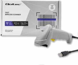 Czytnik kodów kreskowych Qoltec Czytnik kodów kreskowych Qoltec laserowy 1D | USB | Biały 5