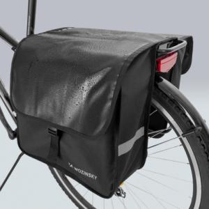 Wozinsky Wozinsky sakwa rowerowa na bagażnik podwójna 28 l czarna (WBB34BK) 9
