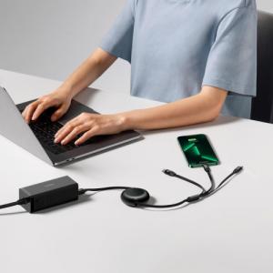 Kabel USB Baseus USB-A - USB-C + microUSB + Lightning 1.1 m Czarny (BSU3355BLK) 17