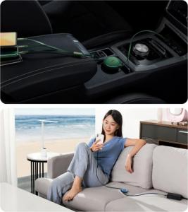 Kabel USB Baseus USB-A - USB-C + microUSB + Lightning 1.1 m Czarny (BSU3355BLK) 8