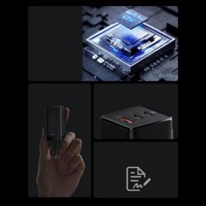 Ładowarka Baseus GaN3 1x USB-A 2x USB-C 1.5 A (BSU3480BLK) 17