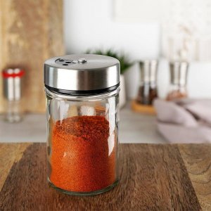 Orion Pojemnik szklany na przyprawy z dozownikiem 100 ml 2
