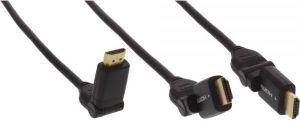 Kabel InLine HDMI - HDMI 0.5m czarny (17055W) 2