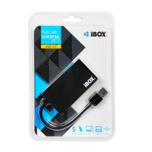 HUB USB iBOX IUH3F56 4x USB-A 3.0 (IUH3F56) 3