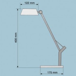 Lampka biurkowa Tiross złota  (TS-1817) 4