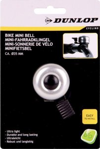 Dunlop Dzwonek rowerowy gruszka śr. 35 mm Dunlop srebrny 4