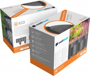 Cellfast Palisada ogrodowa Eco* grafitowa 4