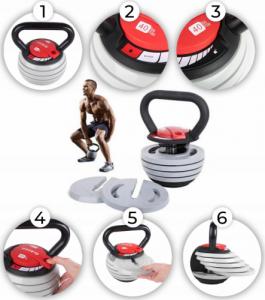 Kettlebell Fit4Med 18 kg 3