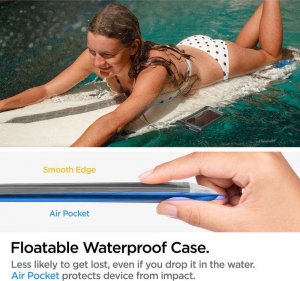 Spigen Etui + saszetka wodoszczelna Spigen A621 Universal Waterproof Case & Waist Bag Black 12