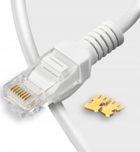 Lexton Kabel komputerowy sieciowy 1:1 8p8c (patchcord), 0,5m. 4