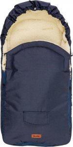 Sensillo ŚPIWOREK WEŁNA - NAVY DO WÓZKA (95x40) 2