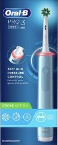 Szczoteczka Oral-B Pro 3 3000 CrossAction Niebieska 2