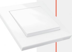 Legrand SUNO Łącznik schodowy podwójny czarny 10AX 250V zaciski automatyczne 721408 4