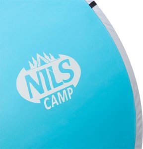 Nils Extreme NC3173 NIEBIESKO-SZARY NAMIOT PLAŻOWY SAMOROZKŁADAJĄCY PODŁOGA NILS CAMP 8