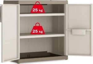 Szafa ogrodowa Keter Keter Szafka Excellence XL niska, 89 x 93 x 54 cm, beżowa 2