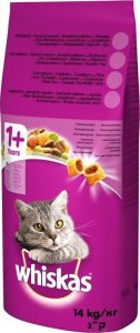 Whiskas Adult Sucha karma dla dorosłego kota z wołowiną 14kg 4