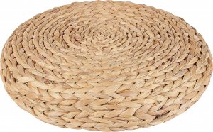 Beliani Puf z hiacyntu wodnego 40 cm WAHOO 4