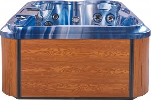 SPA ogrodowe Beliani Arcelia (niebieska) 180 cm x 80 cm 9