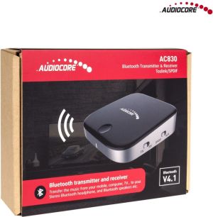 Adapter bluetooth Audiocore AC830 minijack 3,5mm 2