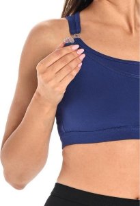 Teyli Top biustonosz do karmienia bawełniany Maya jeans Jeans L 5