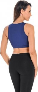 Teyli Top biustonosz do karmienia bawełniany Maya jeans Jeans S 2