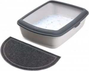 Trixie MATA POD KUWETĘ PCV, 41 × 25 cm, ANTRACYT 2