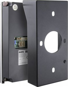 Eura Wideodomofon EURA VDP-80C5 - dwurodzinny, czarny, 2x LCD 7'', FHD, obsługa 2 wejść, kamera 1080p., czytnik RFID, natynk 5