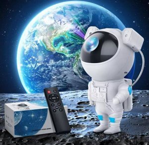 Aptel PROJEKTOR GWIAZD LED Lampa Nocna w kształcie Astronauty 5W AK235A 9
