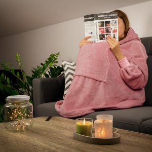 Froster Bluzair - Bluza koc - Różowy 11