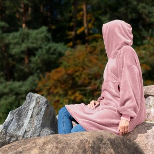 Froster Bluzair - Bluza koc - Różowy 12