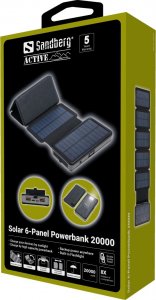 Powerbank Sandberg 6-Panel 420-73 20000mAh Czarny 5