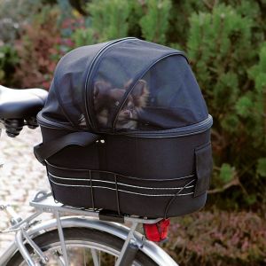 Trixie Torba rowerowa 48×29×42 cm czarna 2
