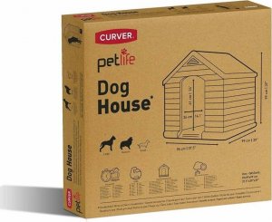 Curver Buda dla psa Dog House szary, 95 x 99 x 99 cm 2