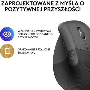Mysz Logitech Lift Graphite (910-006473) 10