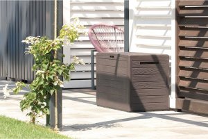 Skrzynia ogrodowa Prosperplast WoodeBox 140 l Brąz 4