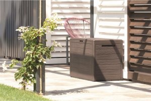 Skrzynia ogrodowa Prosperplast WoodeBox 140 l Brąz 6