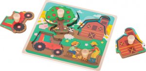 Puzzle drewniane układanka gospodarstwo rolne 3