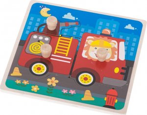 Puzzle drewniane układanka straż pożarna 5