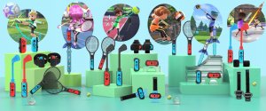 JYS Zestaw 12x Akcesoria Uchwyty Sport Nintendo Switch / Oled / NS241 2