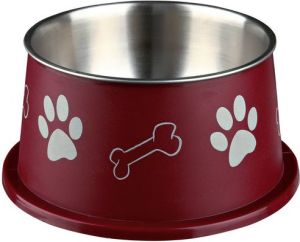 Trixie MISKA METALOWA Z PLASTIKOWĄ POWŁOKĄ 0.4l 14cm 2