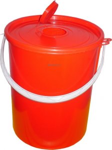Artech Pojemnik na odpady ostre z otworem wrzutowym, poj. 20l (Kolor żółty) 2