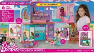 Mattel Barbie Wakacyjny domek HCD50 2