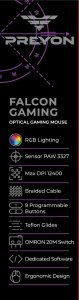 Mysz PREYON Falcon Gaming (PFG27B) 11
