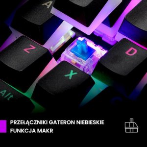 Klawiatura PREYON Blue Blitz Claw Gateron Blue (PBBC87B) 4